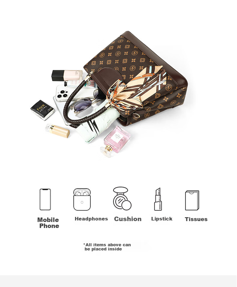 Aiqinghai Handbag, Women's Bag, Tote Bag, Shoulder Bag, Crossbody Bag, Mom Bag, Brand Birthday Mother's Day Gift, Practical Present for Mom 6