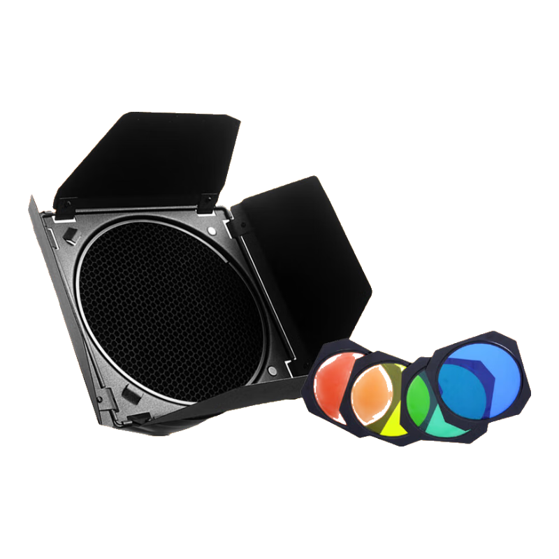 Godox BD-04 Large Beehive Four-Page Diffusion Filter, Grid Color Sheet, Studio Flash Gobo, Photography Studio Lighting Accessory