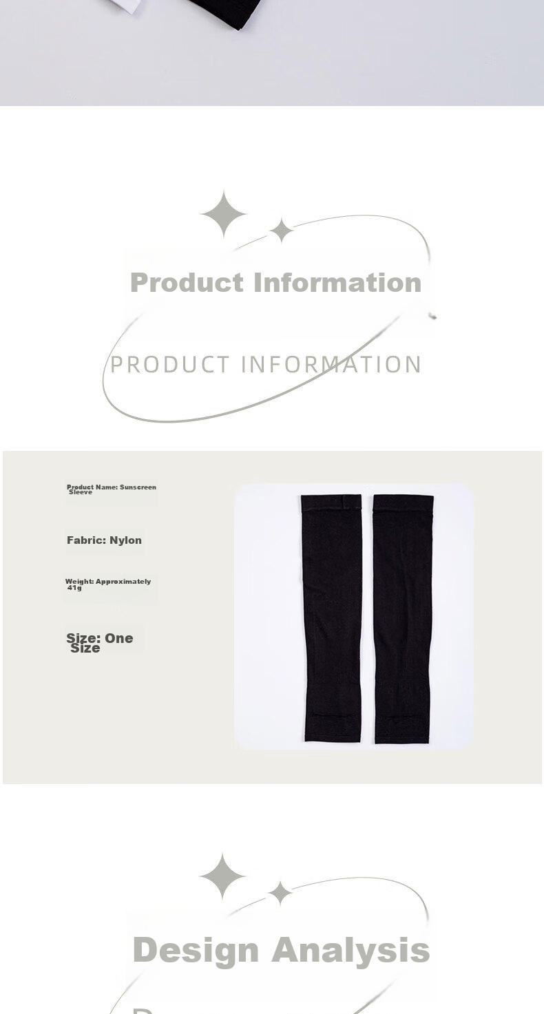 Move Iron Move Iron Ice Silk Summer Arm Sleeves for Men And Women, Sun Protection, UV-Resistant, Breathable Cycling Arm Covers, White 2