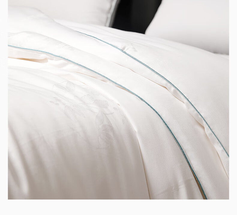 SILKUEEN [Lanyu] 100% Premium Mulberry Silk Comforter Core, All-Season Parent-Child Silk, Weight 1+3 Jin (500g), 220*240cm [White] 5