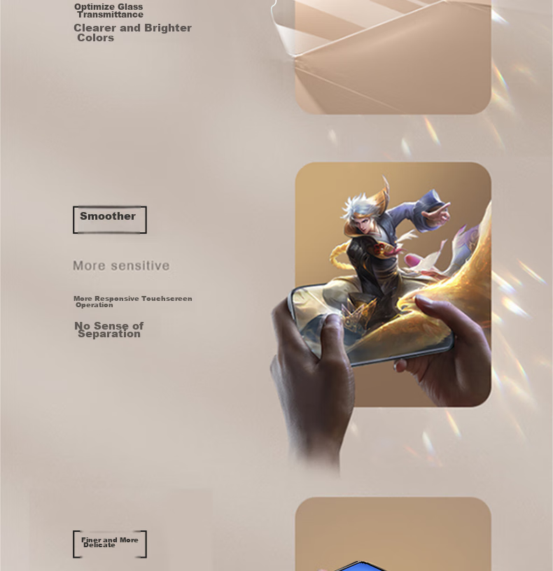 ESCASE Huawei Nova 9 Hydrogel Film Screen Protector Full Coverage Curved Protective Film No White Edge High Transparency Front Film Transparent [Two-Pack] - with Application Tool 4