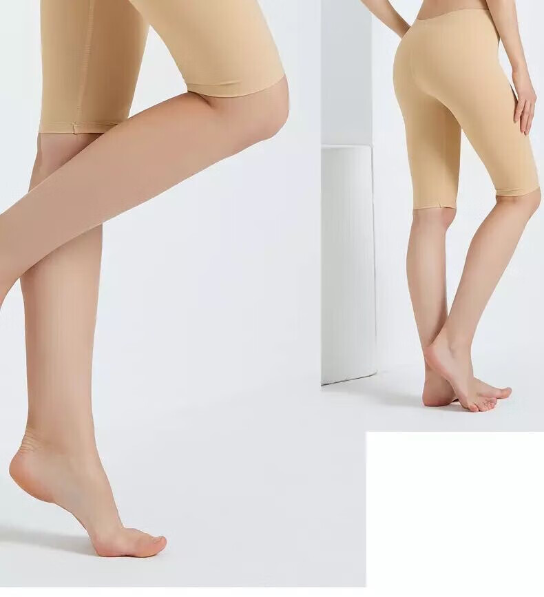 Darenyouxi 26 New Shapewear Leggings, Slimming Body Shaper Pants, Post-Liposuction Shaping Tights, Black Knee-Length Shorts, Size M 10