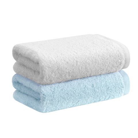 GGT Class A Pure Cotton Towel Face Towel Hand Towel Bath Towel Soft Absorbent Quick-Drying for Men Women Home Use Light Gray + Blank Color