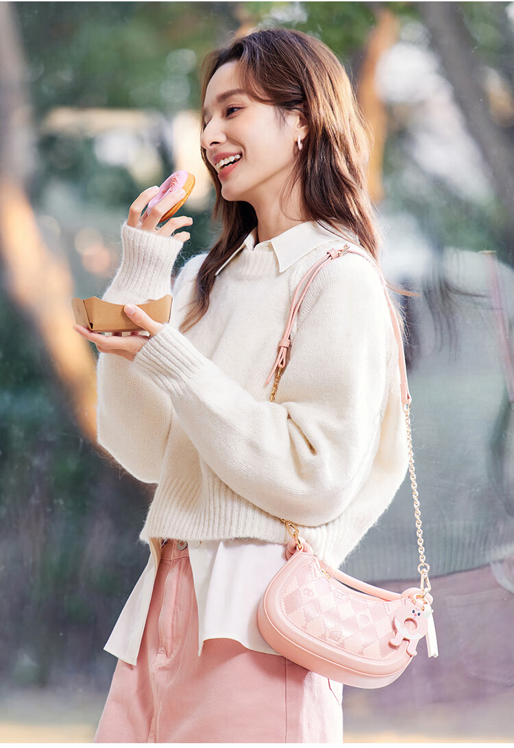 Semir Cute Sweet Crossbody Bag Handbag Shoulder Bag Playful Pea Bag for Women 105225153017 9