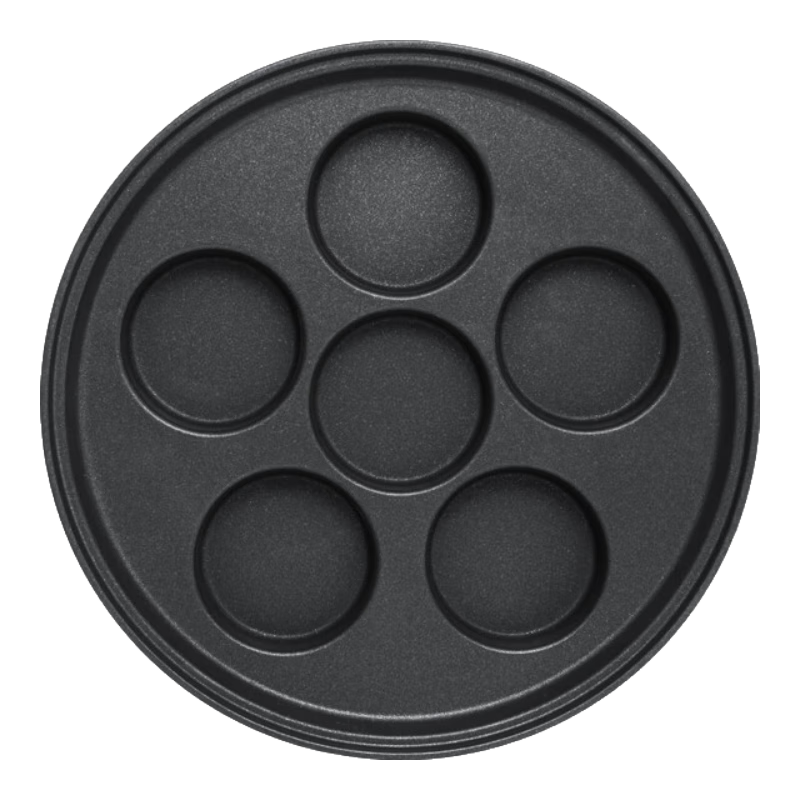 Morphyrichards Electric Hot Pot Multifunctional Cooking Pot Original Accessories MR1055 Six-Piece Plate Small Pizza Pancake Plate Accessory Plate [Compatible with MR9087]