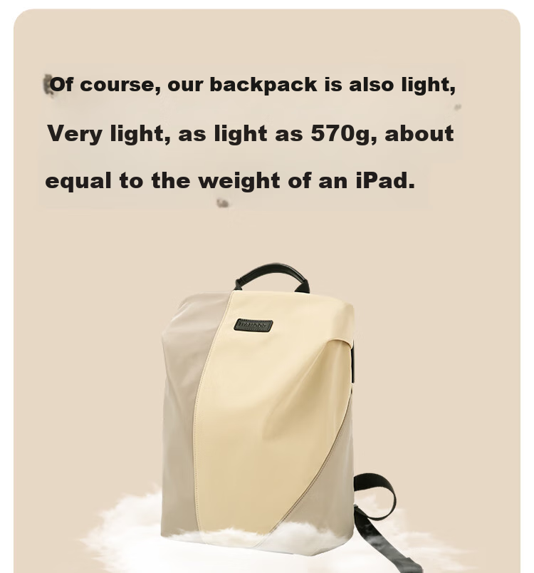 Mood High-End Backpack for Women, Lightweight And Casual Air Bag, Large Capacity Travel Laptop Bag, Birthday Gift 11