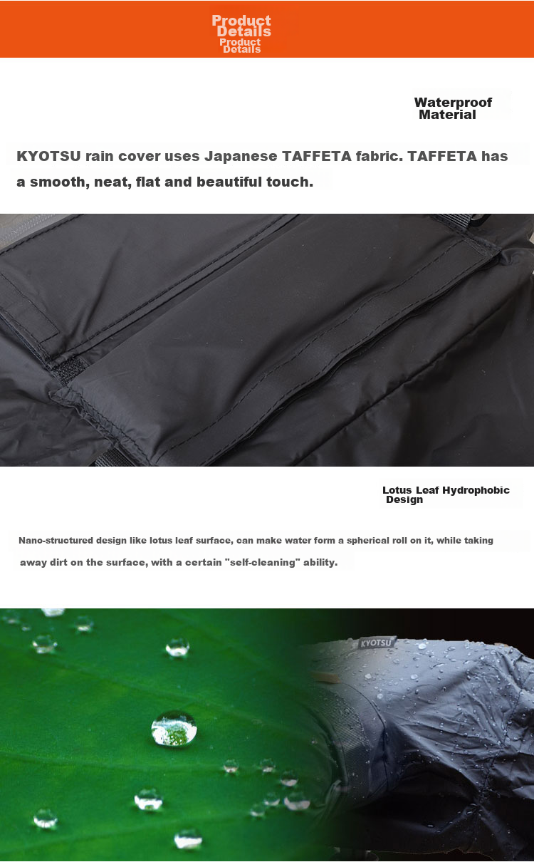 KYOTSU Professional DSLR Camera Flagship Model, Rain Cover with Removable Eyepiece, Black, Suitable for Lenses 70-200 80-200 100-400 150-500mm And Other Telephoto Lenses 2