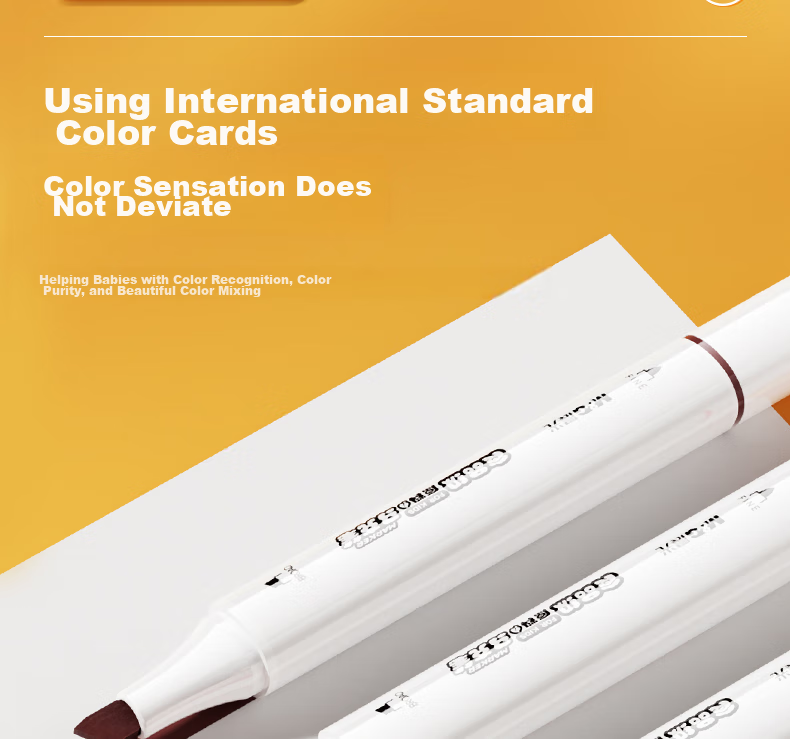 M&G Stationery, 36 Colors Food-Grade Water-Based Markers, Children's And Student Watercolor Pens, Drawing Pens, Dual-Tip Thick And Thin Triangular Barrel, Washable, Birthday And Graduation Gift, APMT80C7 16