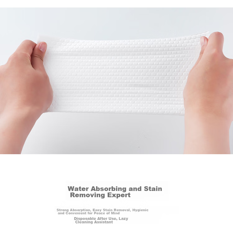 Miaoran Extra Large Roll 30 Sheets 25*25*40 Sheets 10A Antibacterial Dishcloth Kitchen Cleaning Cloth Scrubbing Cloth 7