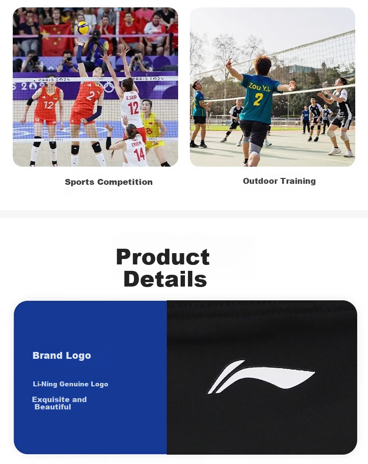 Li-Ning Volleyball Wrist Guard for Middle School Entrance Exam, Professional Sports Protective Gear for Men And Women, Hand And Arm Protection, Anti-Sprain Wrist Guard, Size M 12