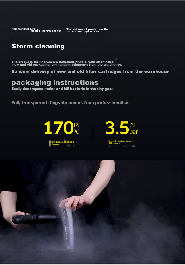 KARCHER German Steam Mop, Household High-Pressure High-Temperature Cleaning Machine, Kitchen Range Hood Cleaning Machine, Oil Removal, 30-Second Rapid Heating Floor Cleaner, Sterilization SC3 10