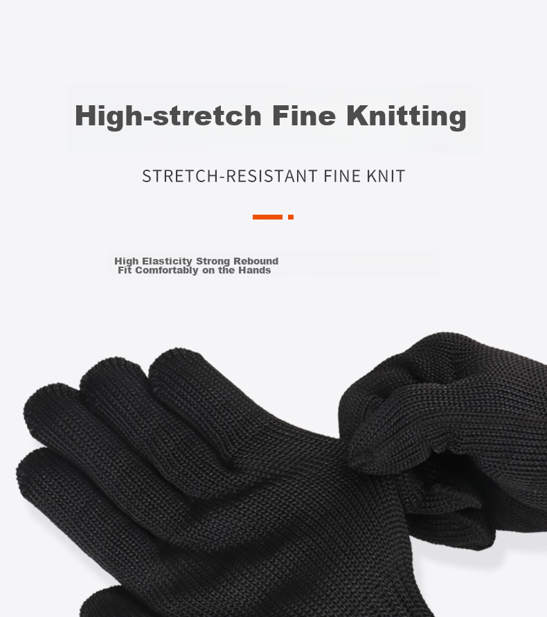 Geermu Cut-Resistant Gloves, Anti-Cutting Steel Wire, Kitchen Fish Cleaning Protective Gloves, Wear-Resistant, Thickened, Soft GM571 6