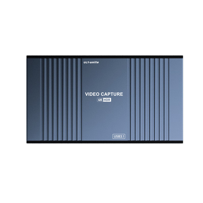 ULT-Unite HDMI Capture Card, 4K High Refresh Rate Output/capture Video, USB3.2 Capture Device, for Apple Phones, Tablets, PS5, Computers, Switch Games, Meetings, Live Streaming, HD Recording