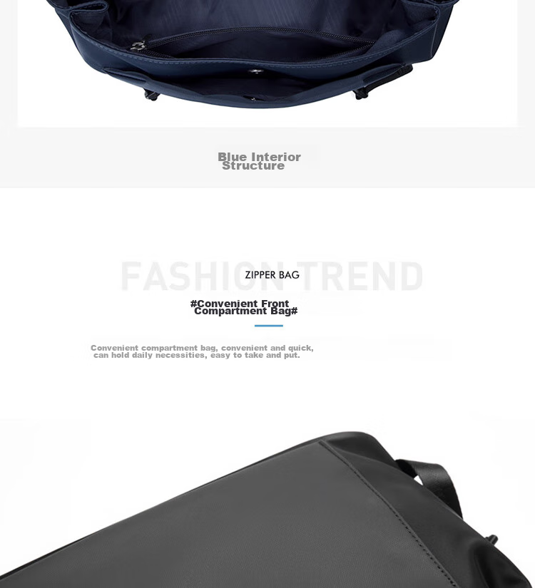 GOLF Shoulder Bag for Men, Trendy Large Capacity Crossbody Bag, Water-Resistant Casual Lightweight IPad Bag, Fashionable Sports Messenger Bag 10
