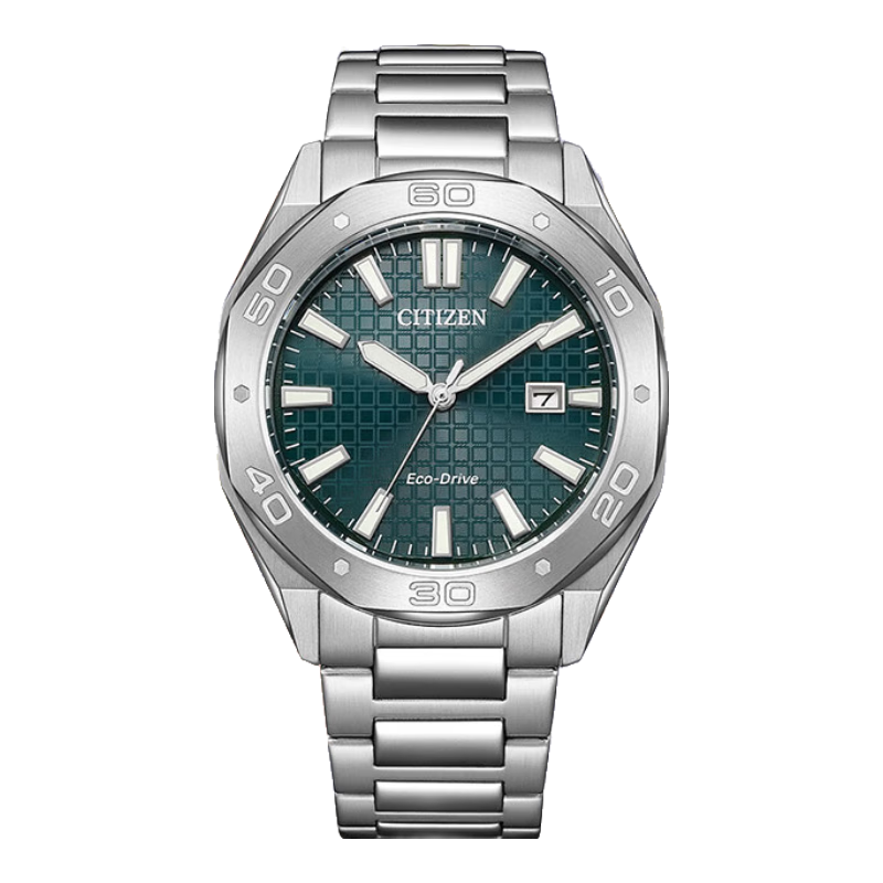 CITIZEN Watch for Men, Japanese And Korean Style, Eco-Drive Solar-Powered Steel Band, Business Style, Gift for Boyfriend, BM7630-80X