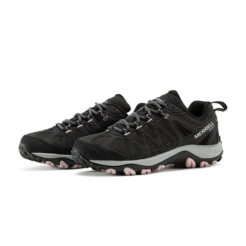 Merrell Outdoor Professional Hiking Shoes, AC3GTX Low-Top Waterproof Non-Slip Wear-Resistant Shock-Absorbing Sports Climbing Shoes for Women, Size 35