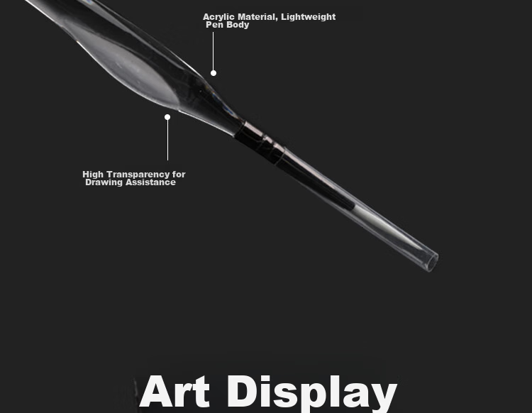 Mont Marte Line Drawing Pen No. 5/0, Brush for Outlining And Fine Lines, Art Set, Painting Pigment Brush, Nylon Soft Tip Line Drawing Pen, Outlining Pen, Sketching Pen Set MPB0177 15
