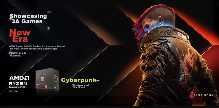 AMD Ryzen 5 8500G Processor (R5), 6 Cores 12 Threads, with Radeon Graphics Integrated, Boxed CPU for Gaming And Valorant/Parallels/CSGO 1