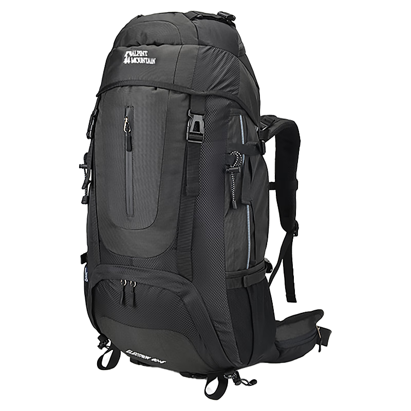 ALPINT MOUNTAIN Large Capacity Backpack 65L Hiking Bag for Men And Women, Professional Outdoor Travel Rucksack