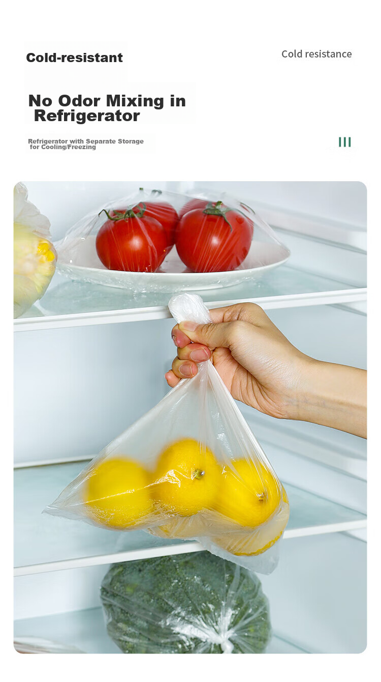MAXCOOK Aluminum Foil Sealed Fresh-Keeping Bags Self-Sealing Freezer Food Storage Bags for Meat 10pcs MCPJ7621 11