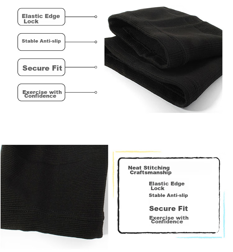 AQ Knee Brace for Sports, Running, Hiking, Cycling, Knee Joint Protection Equipment, 1151M Knee Sleeve, 34.3-38.1CM 9