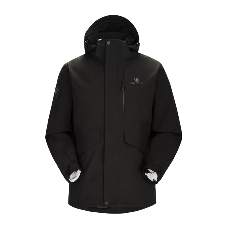 CAMEL Outdoor Triple-Protection down Jacket, Women's Waterproof Coat, Three-In Mountaineering Suit for Men, 7A22263735