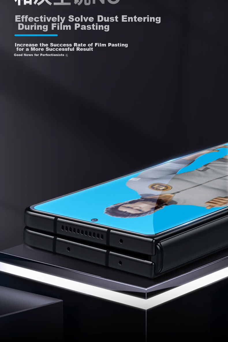 Lanxingxiansheng Tempered Glass Screen Protector for Samsung Galaxy Z Fold 5/fold5 TB Co-Branded Edition, Foldable Phone Protective Film, High-Definition Phone Screen Protector 4