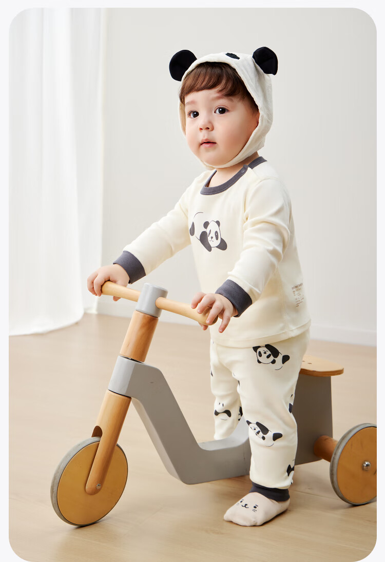 Minibala [Plant Core] Cotton Underwear Set for Boys And Girls, Baby Soft Base Layer 18