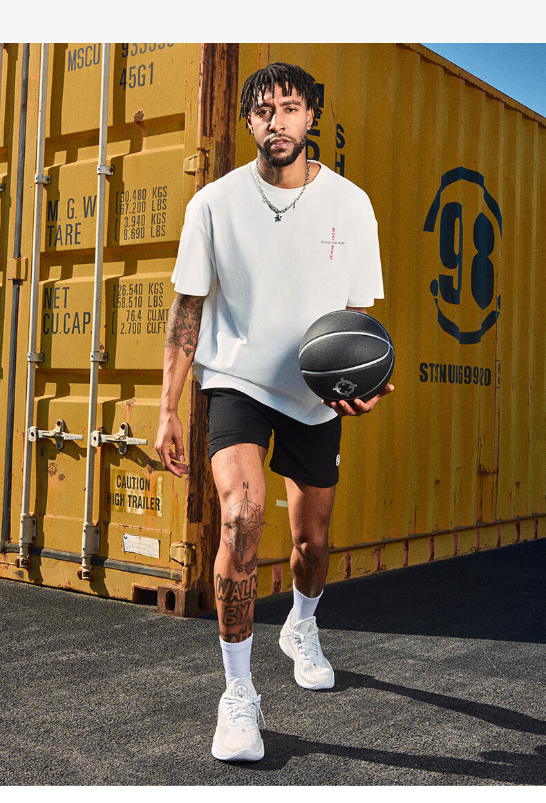 RIGORER Sports T-Shirt for Men And Women, Basketball Training Running Fitness Breathable Round Neck Casual Cotton Short Sleeve 12