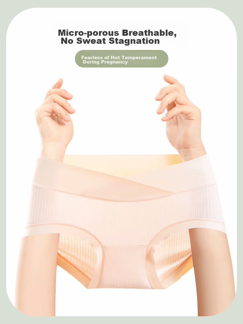 FENYE Maternity Underwear, Low-Rise Modal, for Late Pregnancy, Specialized Large Size Shorts, XXL 6