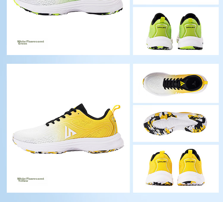 Shanjiang Middle School Entrance Exam Track And Field Shoes, Standing Long Jump Shoes for Men And Women, Specialized Athletic Running Shoes, 288PRO White, Size 40 12