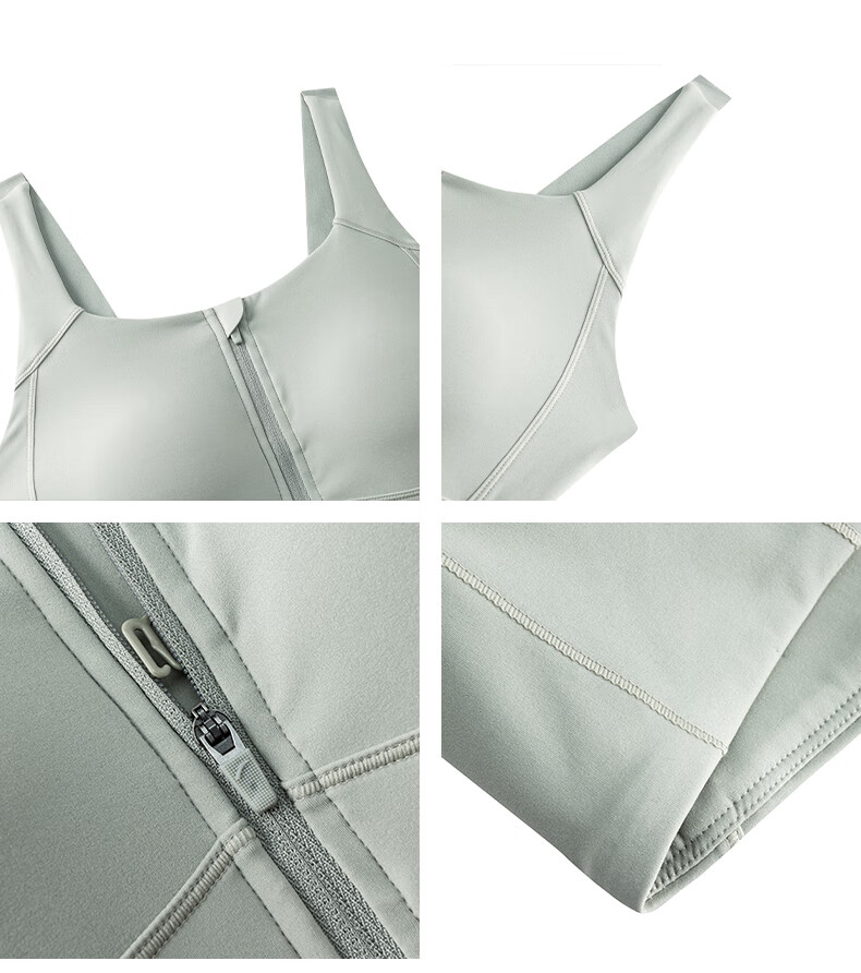ANTA Easy-To Sports Bra | One-Piece High-Impact Fitness Ice Skin Women's Yoga Tank Top Sports Bra 18