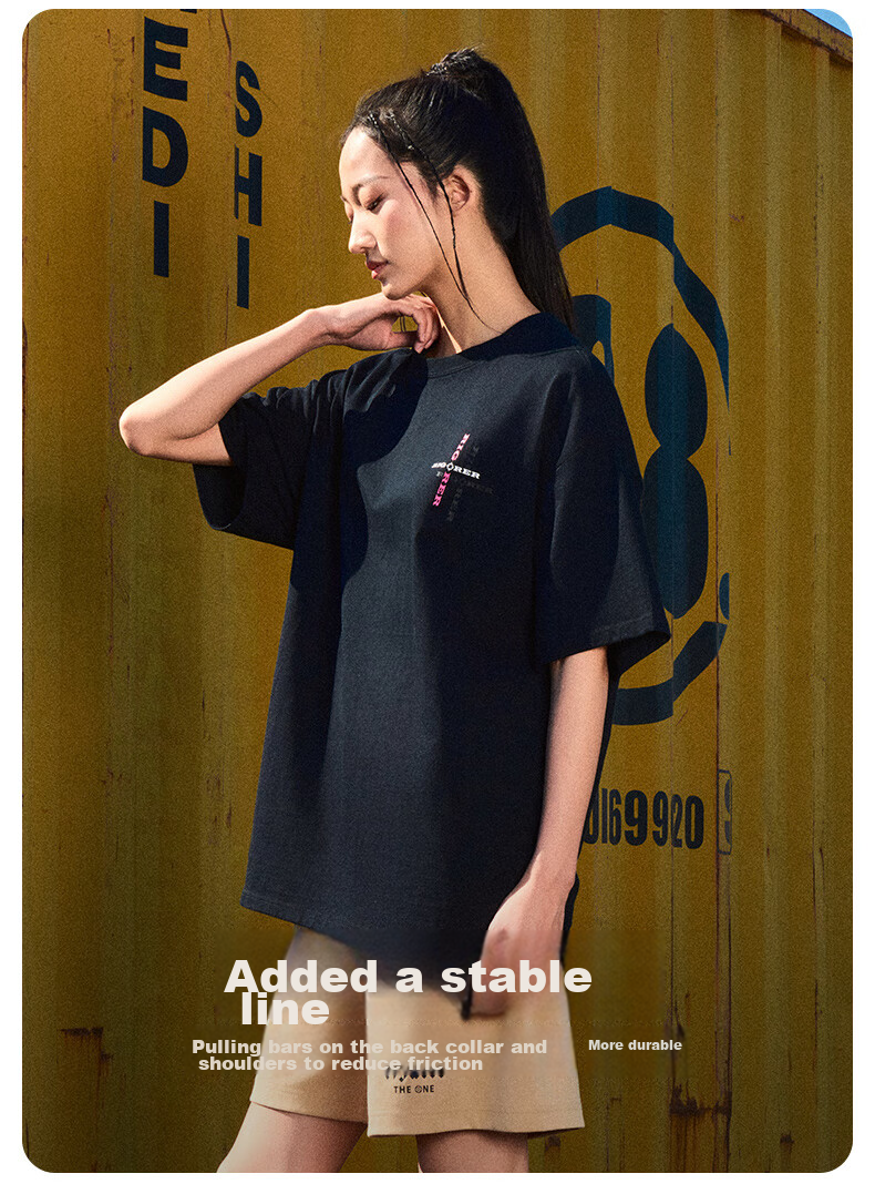 RIGORER Sports T-Shirt for Men And Women, Basketball Training Running Fitness Breathable Round Neck Casual Cotton Short Sleeve 5