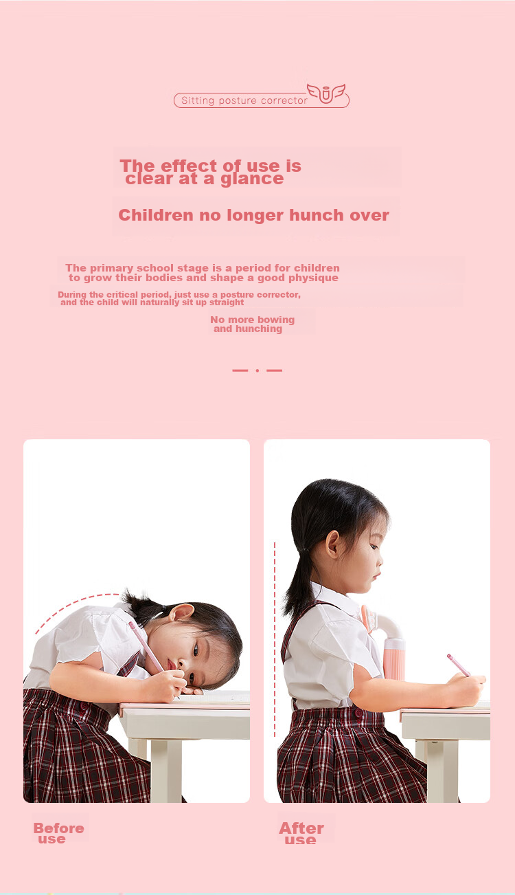 COMIX Children's Nap Pillow for Primary School Students, Sitting Posture Spine Protection Pillow, Prone Sleeping Pillow, Nap Aid, Foldable Hugging Pillow, Children's Gift, XS-62 Blue 3