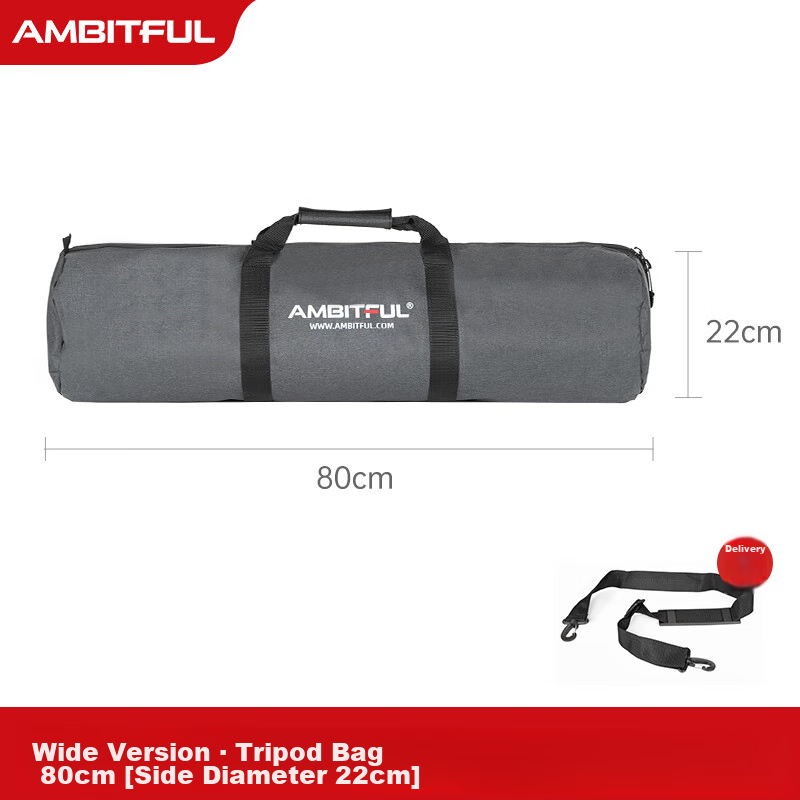 AMBITFUL Zhijie 80cm Photography Bag, Tripod Bag, Flash Kit Bag, Studio Large Medium Small Portable Storage Bag, Thickened Handbag, Light Stand Bag, Outdoor Portable Case