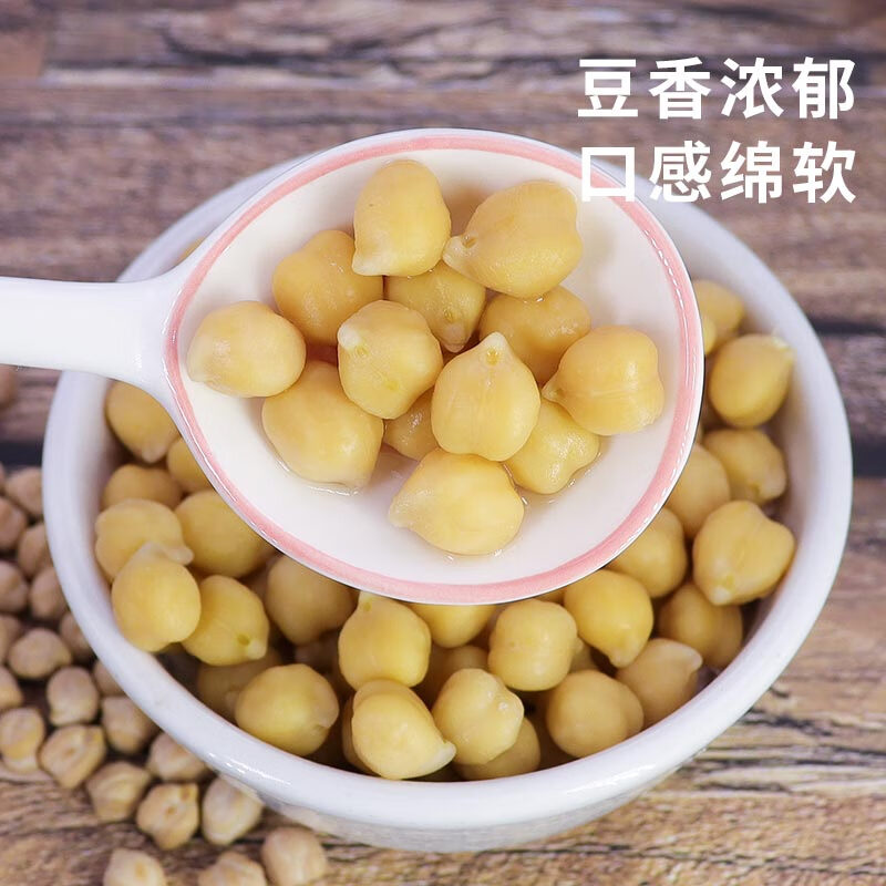 祁连裕农有机鹰嘴豆 生豆打豆浆 搭藜麦 沙拉 非新疆 五谷杂粮2斤罐装