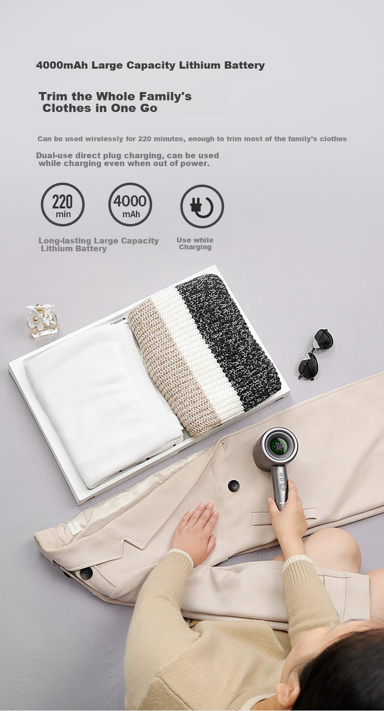 Zhigan Lint Roller, Home Use Pet Hair Remover, Ball Remover for Wool Sweaters, High-Power Hair Shaver, Lint Remover, Ball Remover Tool M29 10