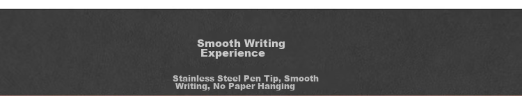 GuangBo Gel Pen Signature Pen, 0.5mm Black Bullet Tip, Soft Grip, Pull-Cap, Classic Office Business Signature Pen Stationery, Pack of 12, ZX9009D 8