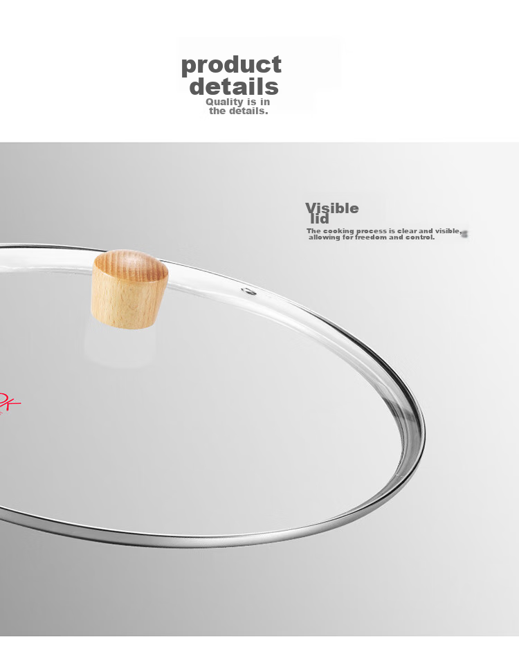 MAXCOOK Non-Stick Wok, 32cm Iron Pan with Wooden Spatula, Compatible with Gas And Induction Stoves, Non-Stick Coating MCC588 14