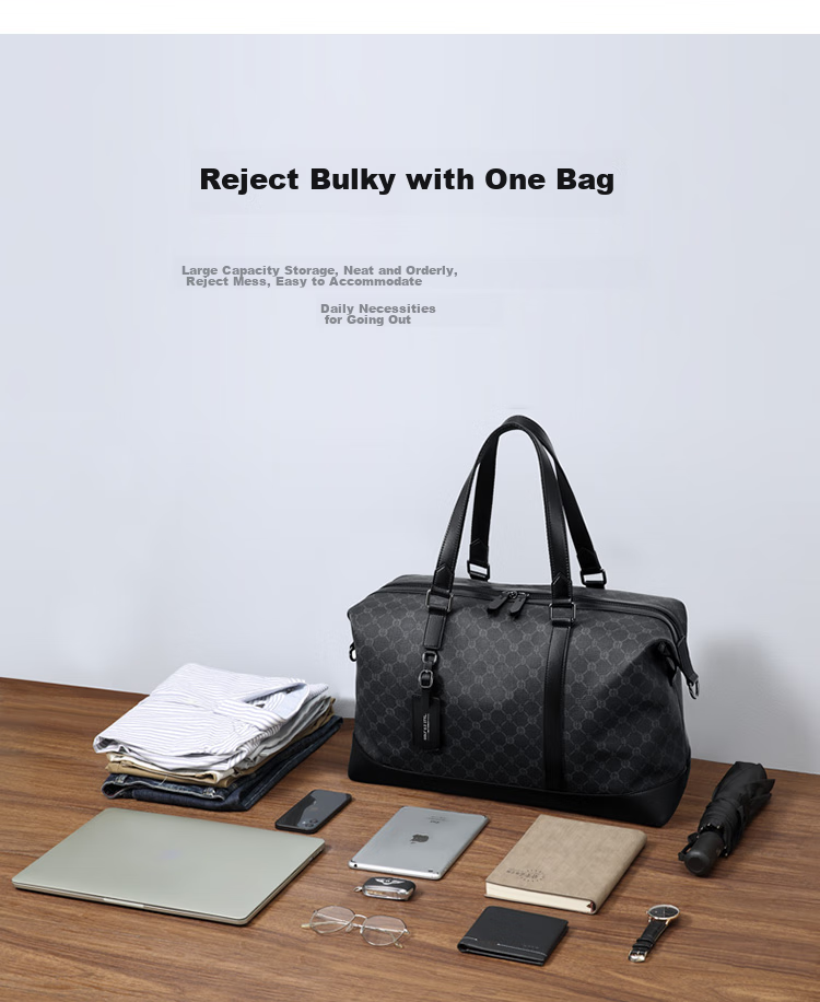 GOLF Travel Bag, Men's Handbag, Business Trip Luggage Bag, Gym Bag, Wet And Dry Separation Travel Bag, Shoulder Crossbody Bag 7
