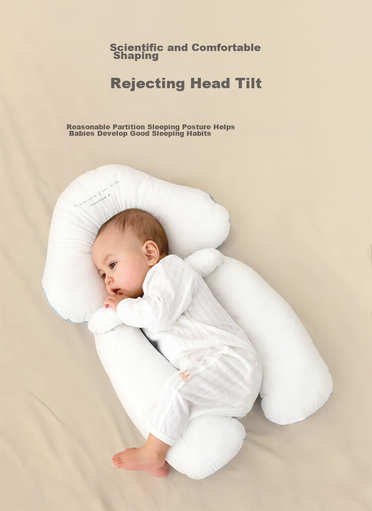 Aibaoshi Baby Wedge Pillow for Relieving Spitting Up And Regurgitation, Feeding Pillow for Ages 0-3, Suitable for Little Yellow Duck S451 10