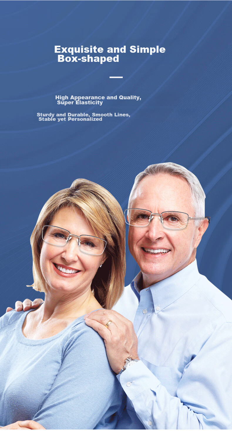 VGO Reading Glasses for Men And Women, Fashionable Ultra-Light High-Definition Anti-Blue Light Bifocal Glasses for Elderly, Model 9602 Black Silver 300 Degrees 9