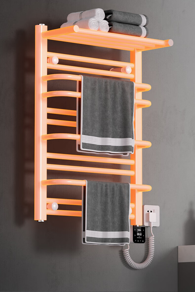 AVONFLOW Electric Towel Rack, Carbon Fiber Smart WIFI Drying Machine, Bathroom Moisture-Proof Storage Rack, NZ03-7 4