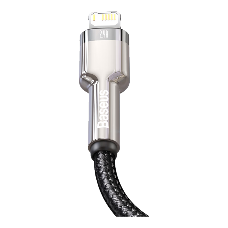 Baseus Apple Data Cable, Phone Charger Power Cord, USB Cable, Suitable for IPhone 13/12/11 Pro Max SE XS XR 7 8 Plus IPad Air, 2 Meters