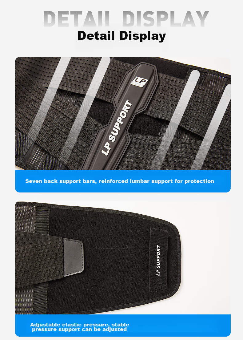 LP Lumbar Support Belt for Herniated Disc, Medical-Grade, for Men And Women, Ultra-Lightweight, Breathable, Summer Style 8