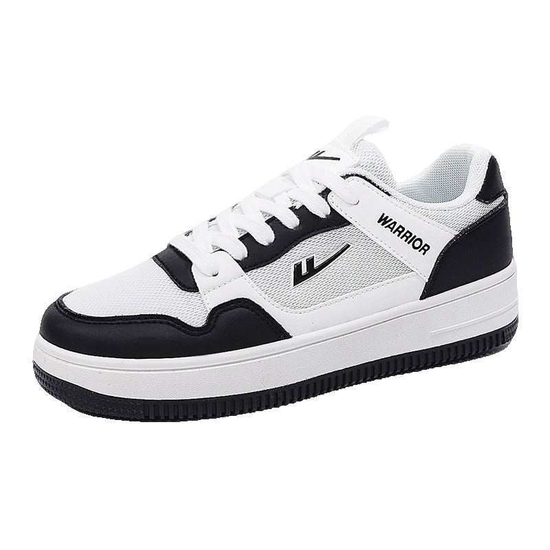 Huili Official Women's Sneakers, Women's 2026 Summer Solid Color Shoes, Lightweight Soft-Soled Breathable Mesh Shoes, White And Black, Size 36