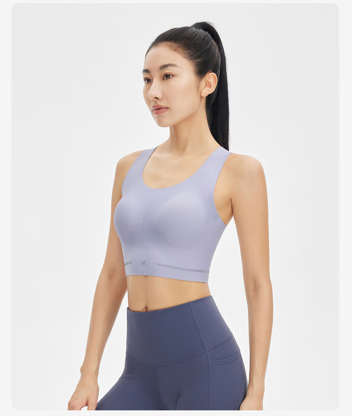 Keep Women's Sports Bra with Beautiful Back Design, Medium Firmness Yoga Bra, Quick-Dry Pilates Vest, Push-Up Anti-Shock Fitness Training Wear 22