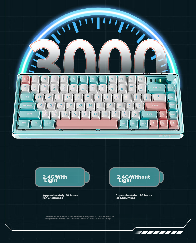 EWEADN V82pro Small Ice Sugar Wireless Bluetooth Tri-Mode Custom Mechanical Feel Keyboard, 82 Keys, for Office, E-Sports Gaming, Laptop Peripherals, Ivory White Wind Chrysanthemum Switch 18
