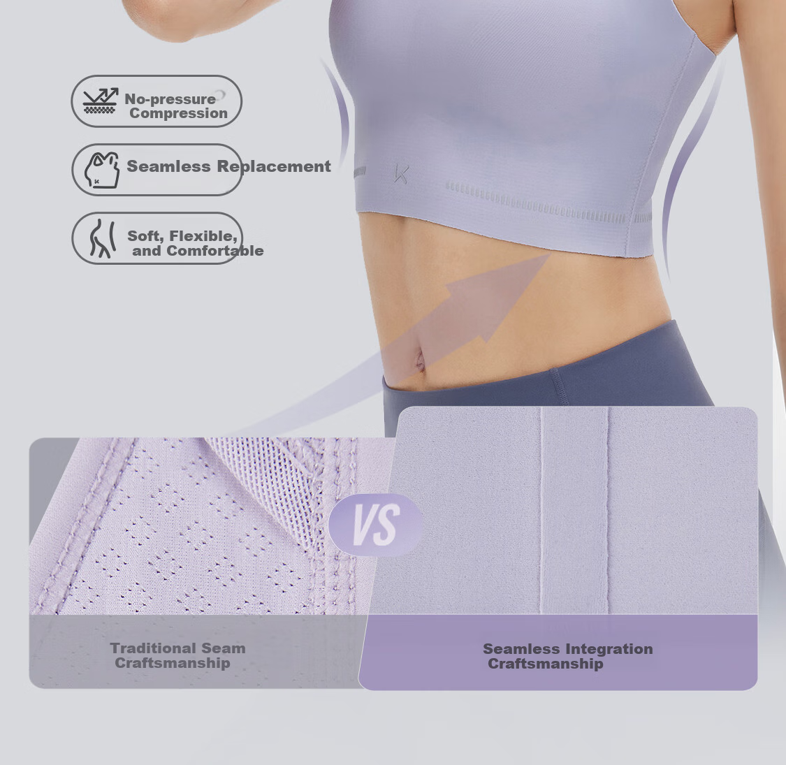 Keep Women's Sports Bra with Beautiful Back Design, Medium Firmness Yoga Bra, Quick-Dry Pilates Vest, Push-Up Anti-Shock Fitness Training Wear 5