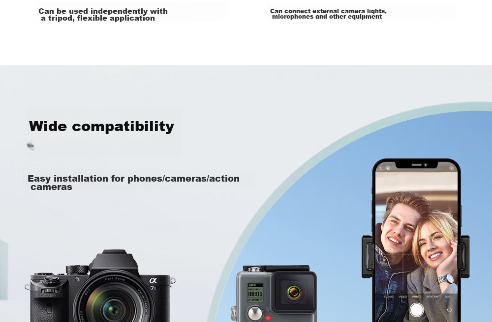 SelfieShow Action Camera Neck Strap Compatible with DJI OsmoAction4/G0Pro12/11 Pocket3/4P, First-Person Perspective Shooting, Cycling Mount, Rotatable 11